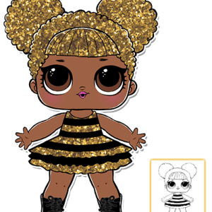 L.O.L. Surprise! doll PNG