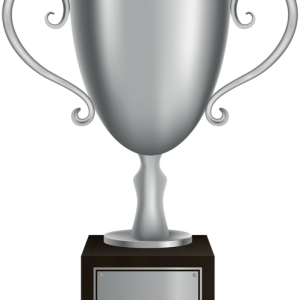 Award trophy cup