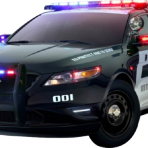 Police car PNG