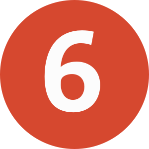 Number 6 PNG
