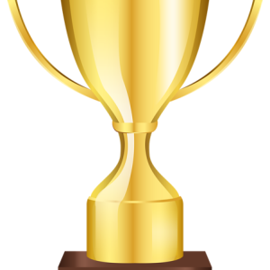 Award trophy cup
