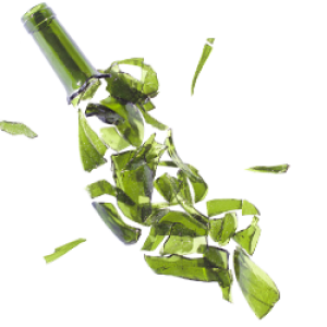 Broken bottle PNG