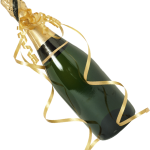 Champagne bottle PNG