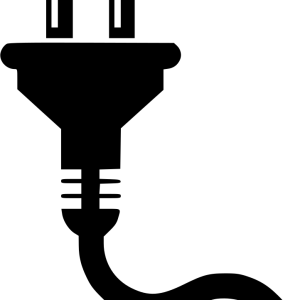 Power electric plug PNG