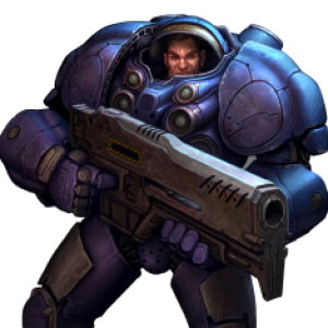 Starcraft marine PNG