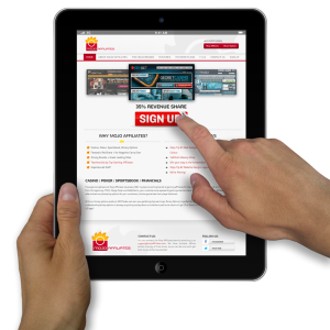 Tablet in hands PNG image