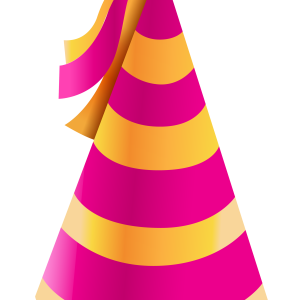 Party birthday hat PNG