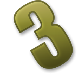 Number 3 PNG