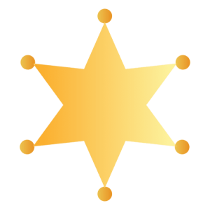 Sheriff badge PNG
