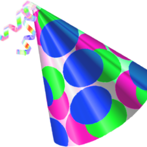 Party birthday hat PNG