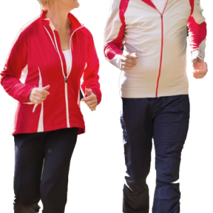 Running people PNG image