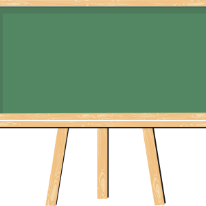 Green blackboard PNG