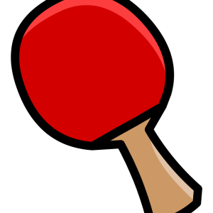 Ping Pong racket PNG image