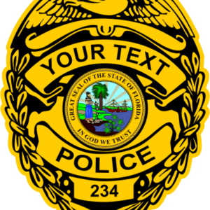 Police badge PNG