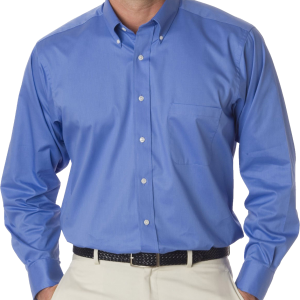 Blue dress shirt PNG image
