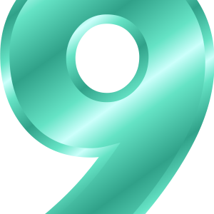 Number 9 PNG