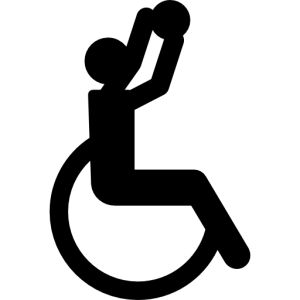 Disabled handicap symbol PNG