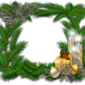 Christmas garland PNG