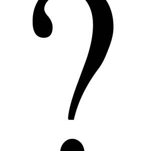 Question mark PNG