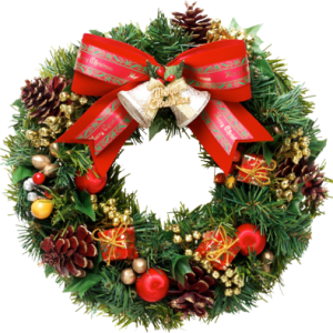 Christmas wreath PNG