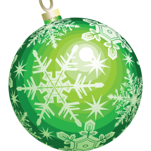 Christmas balls baubles