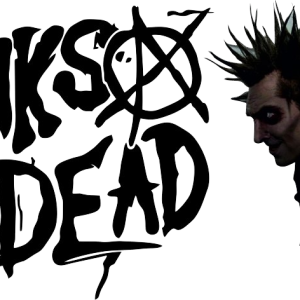 Punks not dead PNG
