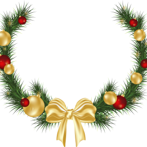 Christmas garland PNG