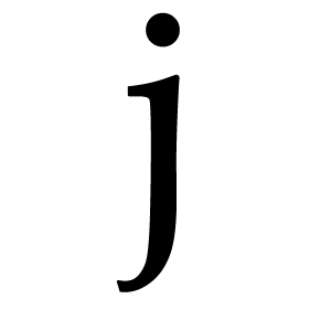 Letter J PNG