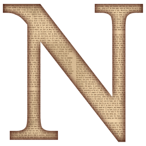 Letter N PNG