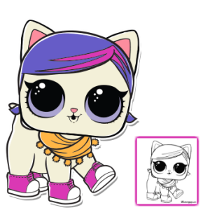 L.O.L. Surprise! doll PNG