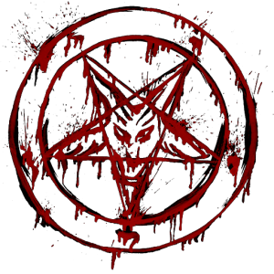 Pentagram blood PNG