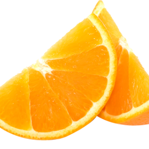 Pieces of orange PNG image