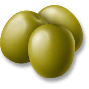 Green olives PNG