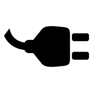 Power electric plug PNG