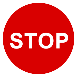 Sign stop PNG
