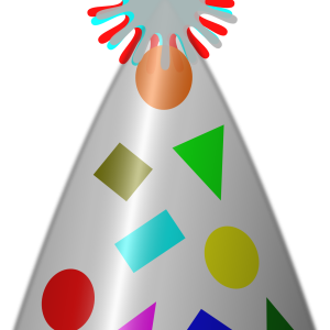 Party birthday hat PNG