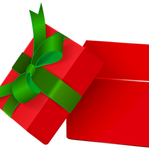 open gift box PNG
