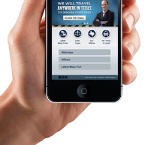 Smartphone in hand PNG image