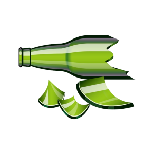 Broken bottle PNG
