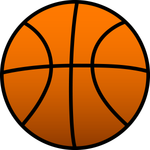Basketball ball PNG image