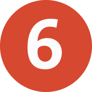 Number 6 PNG