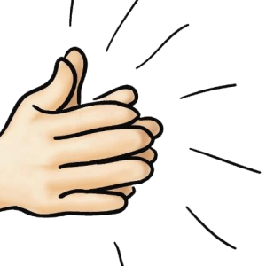 Clapping hands PNG