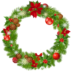 Christmas wreath PNG