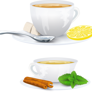 Tea with lemon PNG
