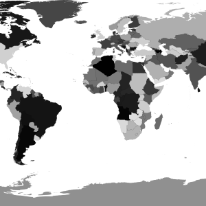 World map PNG