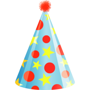 Party birthday hat PNG