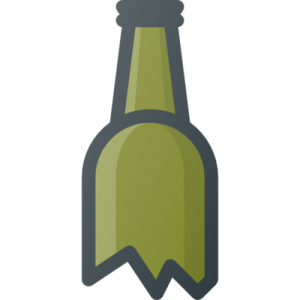 Broken bottle PNG