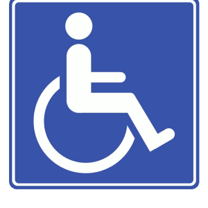 Disabled handicap symbol PNG