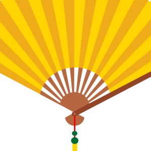 Hand fan PNG
