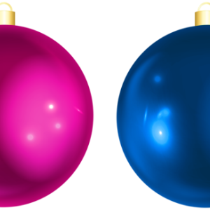 Christmas balls baubles